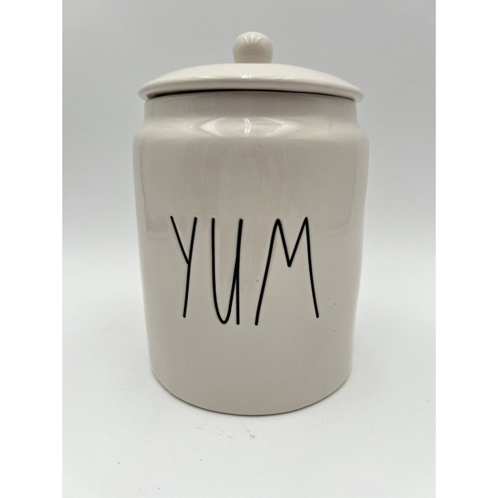 Magenta Rae Dunn YUM Canister Large Letters Farmhouse 6”